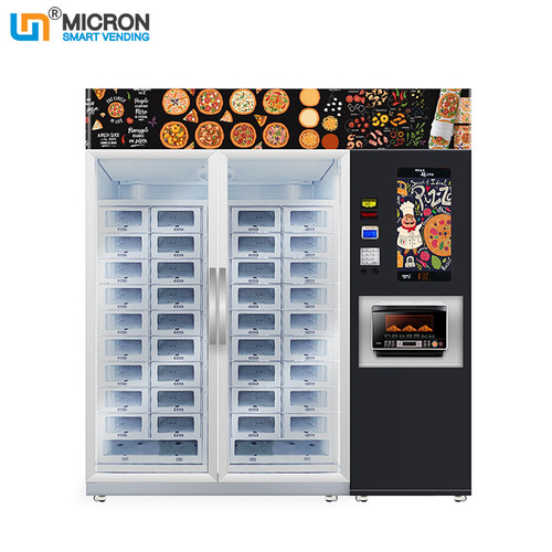 vending machine hot food with microwave oven